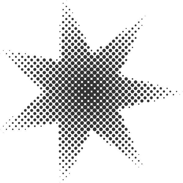 estrela halftone